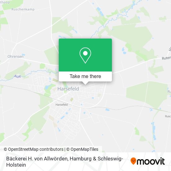 Bäckerei H. von Allwörden map