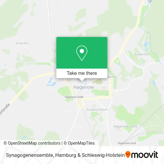 Карта Synagogenensemble