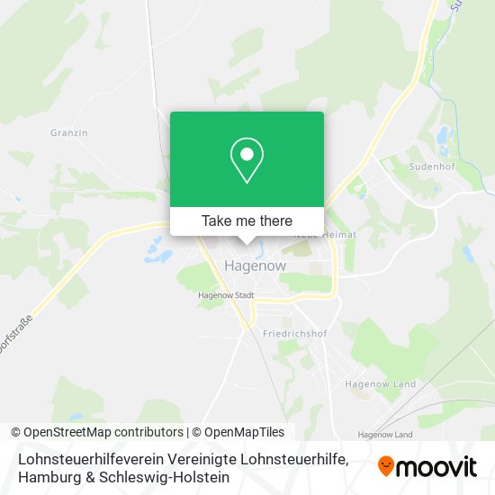 Lohnsteuerhilfeverein Vereinigte Lohnsteuerhilfe map