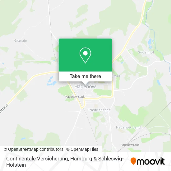 Карта Continentale Versicherung