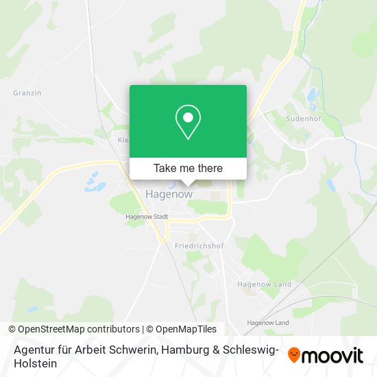 Agentur für Arbeit Schwerin map