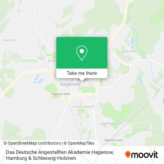 Daa Deutsche Angestellten Akademie Hagenow map