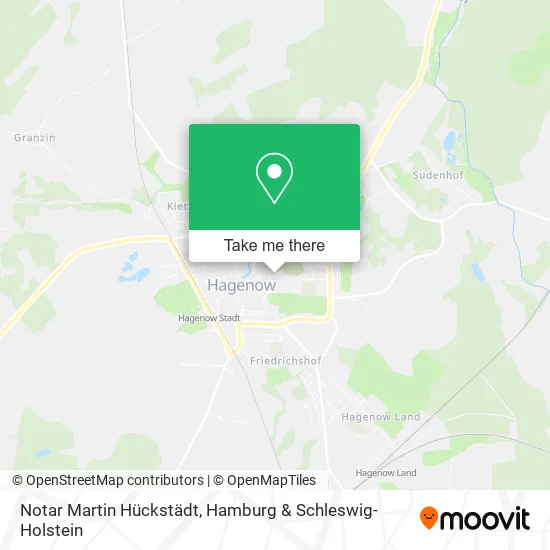 Карта Notar Martin Hückstädt
