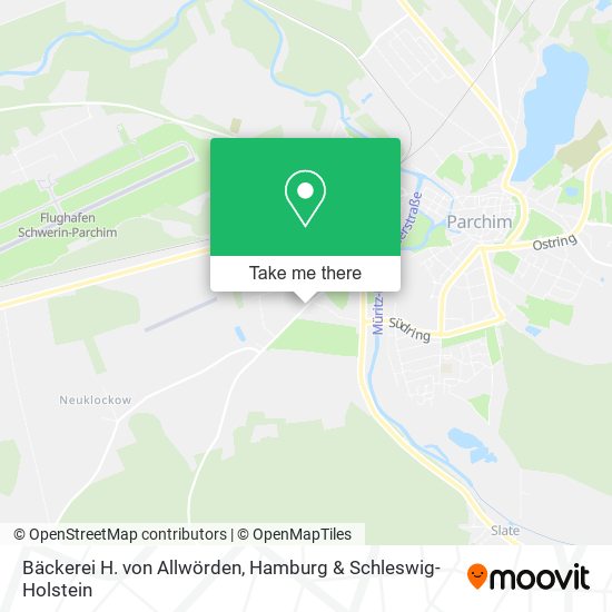Bäckerei H. von Allwörden map