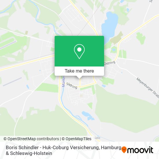 Карта Boris Schindler - Huk-Coburg Versicherung