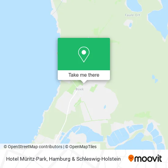 Карта Hotel Müritz-Park