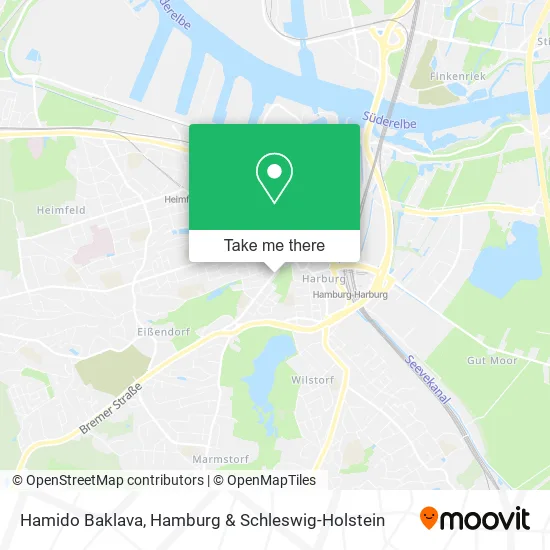 Карта Hamido Baklava