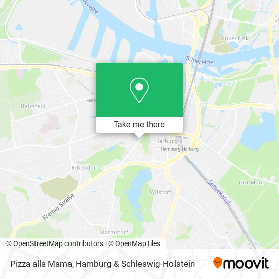 Карта Pizza alla Mama
