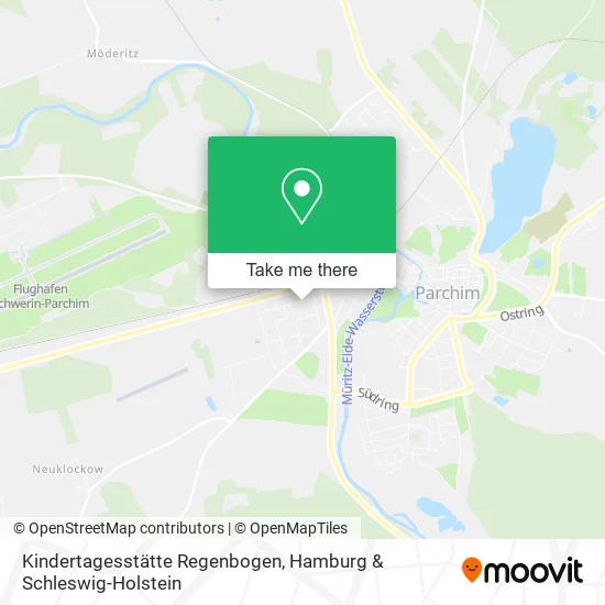 Карта Kindertagesstätte Regenbogen