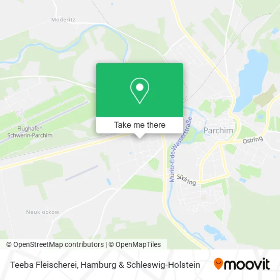 Карта Teeba Fleischerei