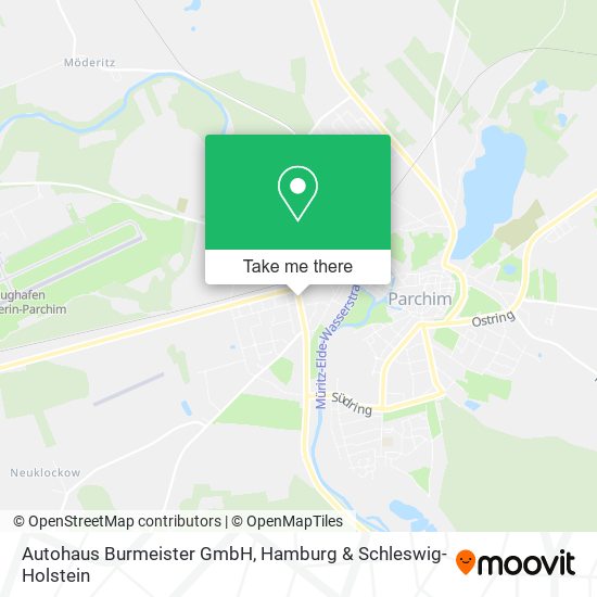 Autohaus Burmeister GmbH map