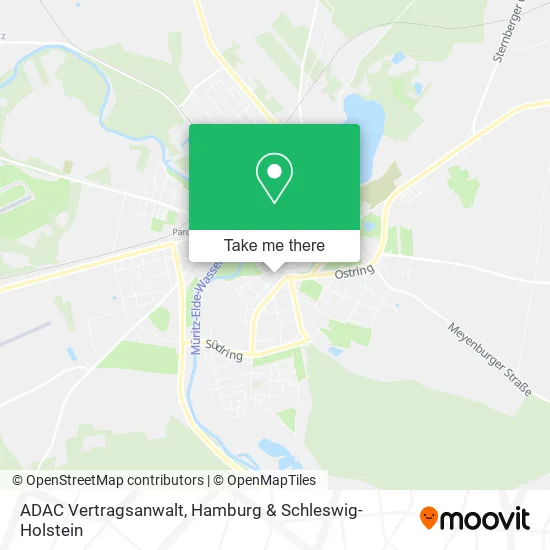Карта ADAC Vertragsanwalt