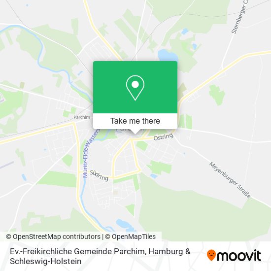 Карта Ev.-Freikirchliche Gemeinde Parchim