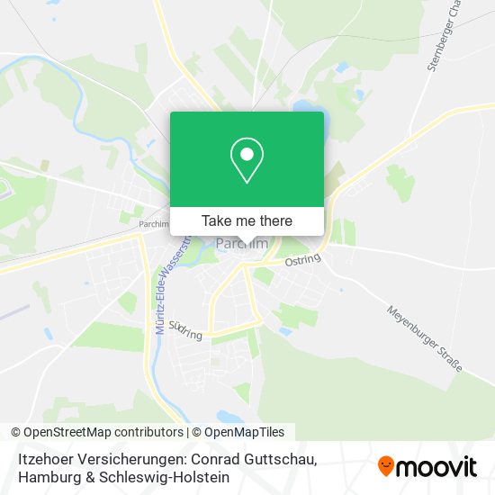 Карта Itzehoer Versicherungen: Conrad Guttschau