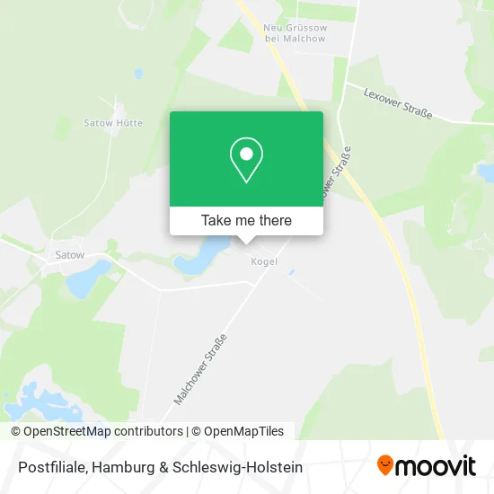 Карта Postfiliale