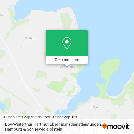 Dbv-Winterthur Hartmut Ebel Finanzdienstleistungen map