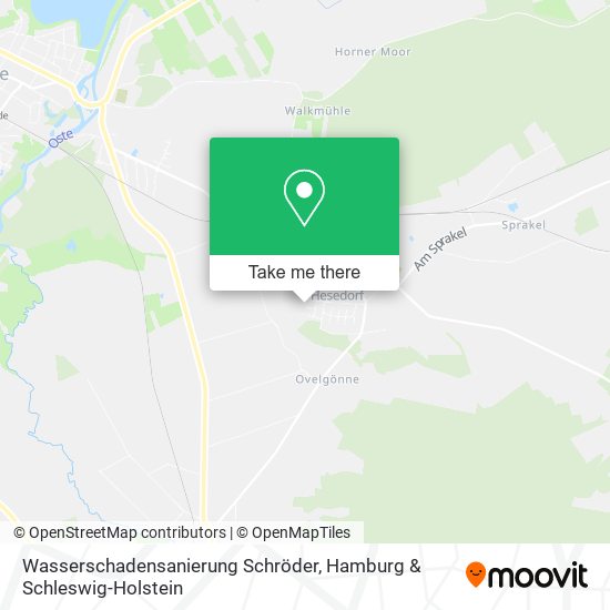 Wasserschadensanierung Schröder map