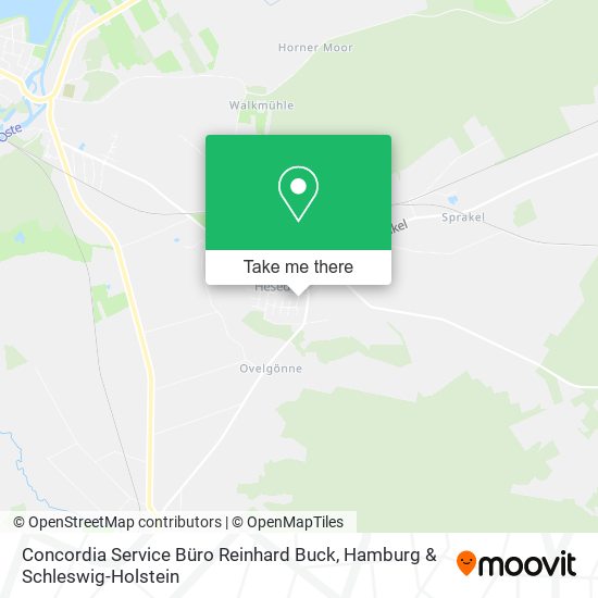Concordia Service Büro Reinhard Buck map