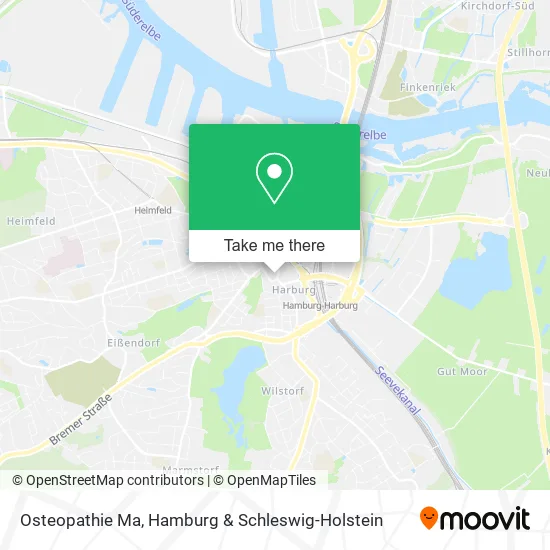 Карта Osteopathie Ma