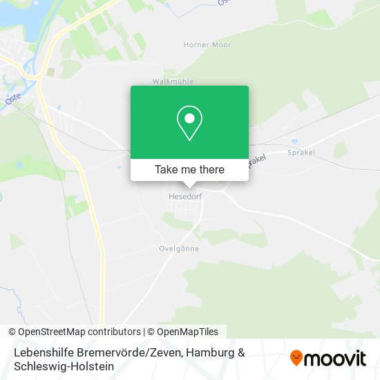 Lebenshilfe Bremervörde/Zeven map
