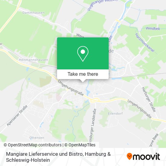 Mangiare Lieferservice und Bistro map