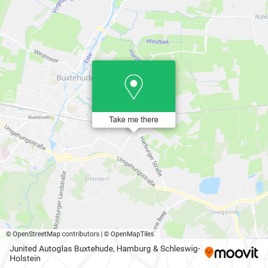Junited Autoglas Buxtehude map