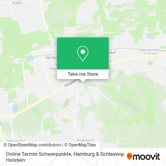 Карта Online Termin Schwerpunkte