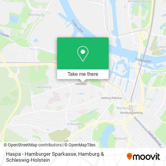 Haspa - Hamburger Sparkasse map