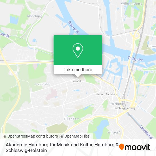 Akademie Hamburg für Musik und Kultur map