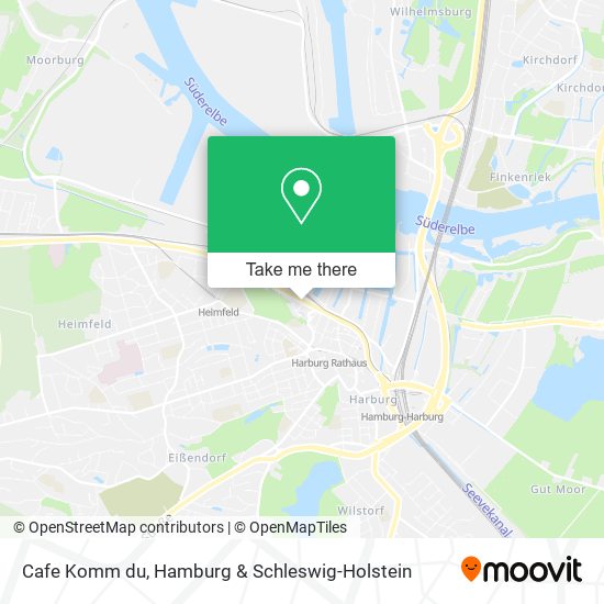 Cafe Komm du map