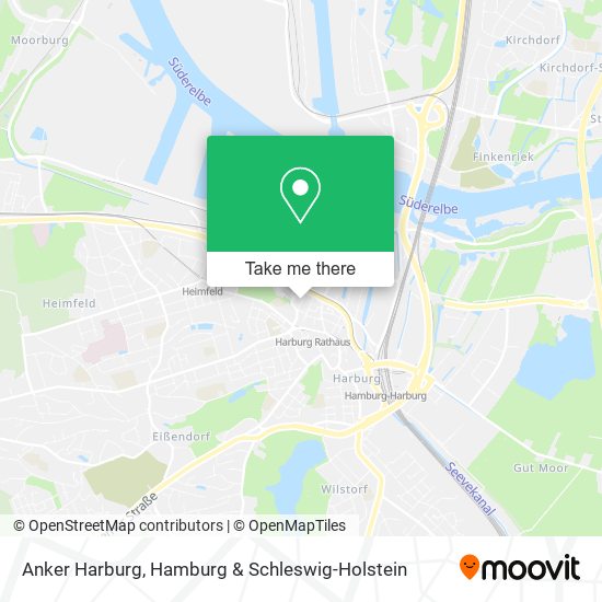 Anker Harburg map