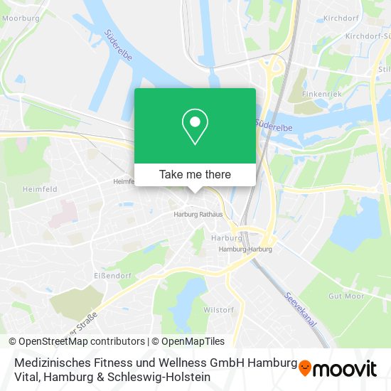 Medizinisches Fitness und Wellness GmbH Hamburg Vital map