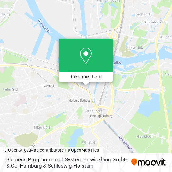 Карта Siemens Programm und Systementwicklung GmbH & Co