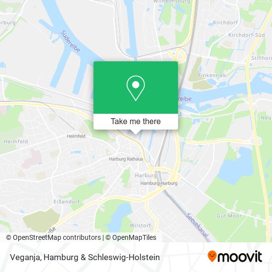 Veganja map