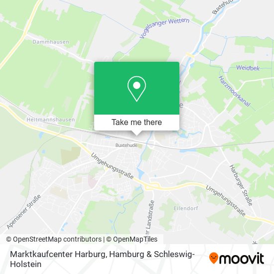 Marktkaufcenter Harburg map
