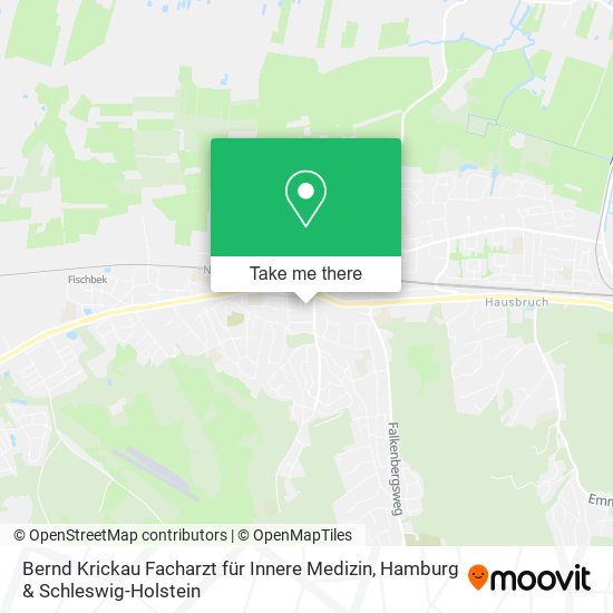 Bernd Krickau Facharzt für Innere Medizin map
