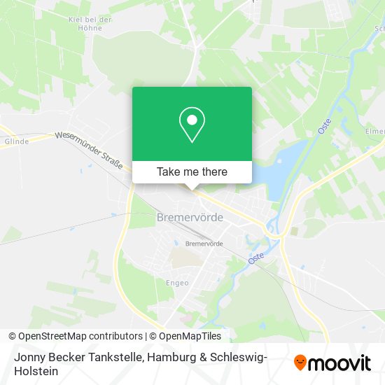 Jonny Becker Tankstelle map