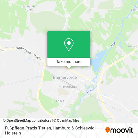 Fußpflege-Praxis Tietjen map