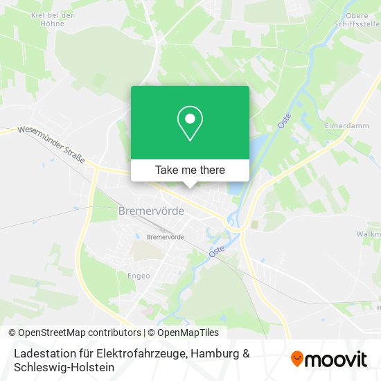 Ladestation für Elektrofahrzeuge map
