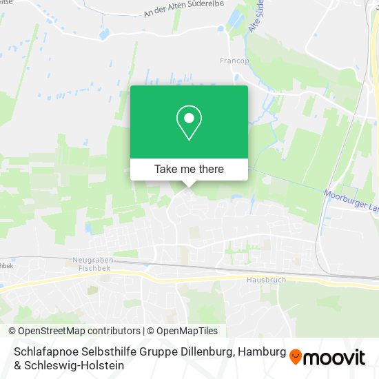 Schlafapnoe Selbsthilfe Gruppe Dillenburg map