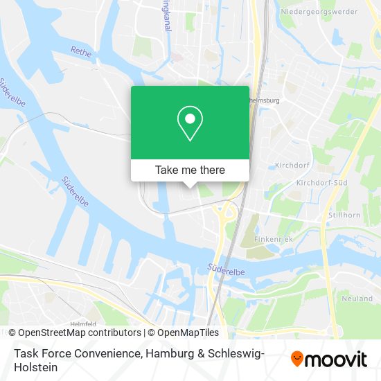 Task Force Convenience map