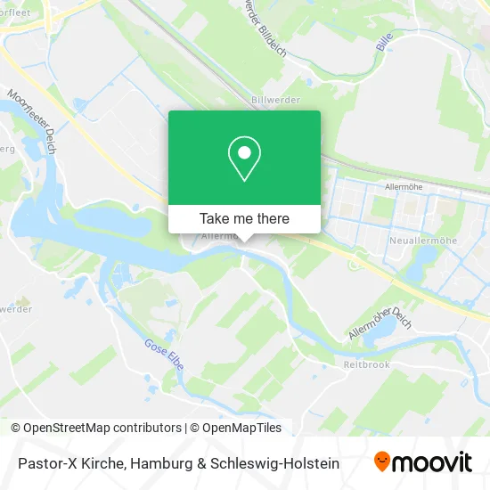 Карта Pastor-X Kirche