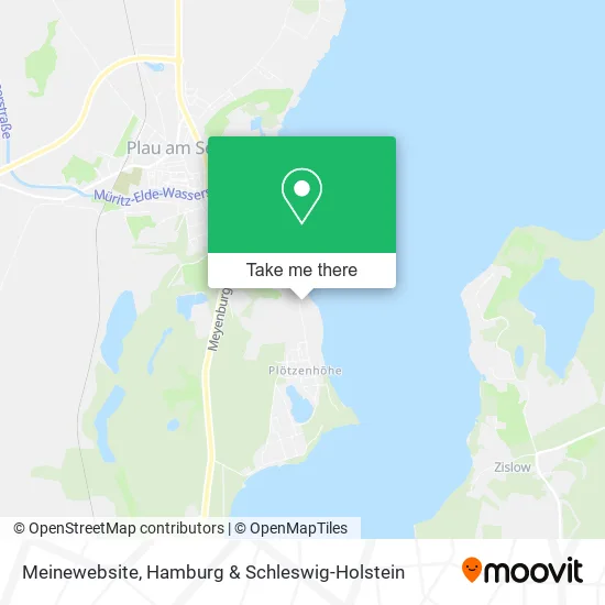 Карта Meinewebsite