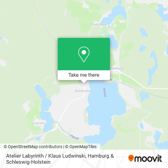 Карта Atelier Labyrinth / Klaus Ludwinski