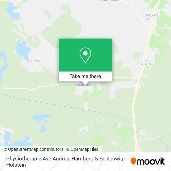 Physiotherapie Ave Andrea map