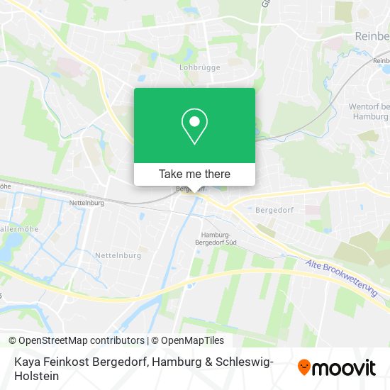 Kaya Feinkost Bergedorf map