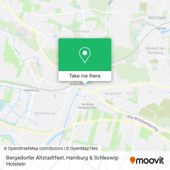 Bergedorfer Altstadtfest map