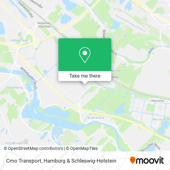Карта Cmo Transport
