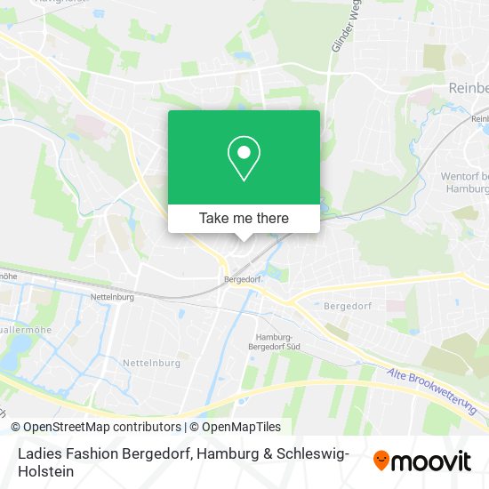 Ladies Fashion Bergedorf map
