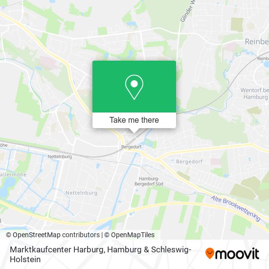 Marktkaufcenter Harburg map